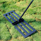 Lawn Leveling Rake, 30x10 Stainless Steel Leveler with 78" Handle
