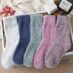 SISOSOCK Fuzzy Cozy Warm Winter Soft Fluffy Comfy Socks Gifts for Women