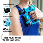 Exerscribe Personal Percussion Massage Gun - VYBE Handheld Deep Muscle Massager