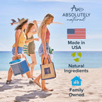 Absolutely Natural After Sun Lotion & Moisturizer with Aloe Vera, Rose Hip Oils, & Vitamin E | Helps Prevent Anti-Aging & Sunburn Relief - 8 Fl Oz