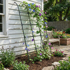 popsea 7.2 ft No-Drill Leaning Garden Trellis for Climbing Plants