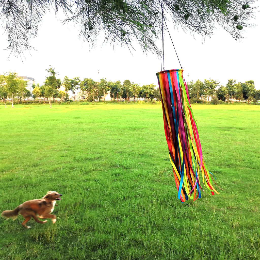 Satin Ribbon Windsock Streamer, Outdoor Decorations, WS49-XZH