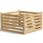 Greenes Fence Premium Cedar Wood Composter, 36" L x 36" W x 31" H (3/4" Thick) / 173.92 gallons - Made in USA with North American Cedar