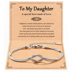 Daughter Gifts from Mom, Mothers Day Birthday Gifts Daughter Knot Bracelet