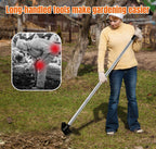 ATLRGISL Weed Puller Tool with Long Handle, Manual Weed Remover Tool, 2 in 1 Weed Rake&Grabber and Garden Hoe, Dandelion Gardenia Heavy Duty Uprooting Tool for Yard, Lawn and Garden, 58Inch