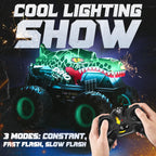 BEZGAR Monster Truck Toys, 1:20 Remote Control Car with Light & Music