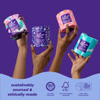 Bim Bam Boo 100% Bamboo Organic Chemical-Free Bulk Toilet Paper, Cloud-like Softness, Plant-Based Sustainable Tree-Free Bathroom Tissue, 24 Eco-Friendly Rolls, 2 Ply, 295 Sheets for RV and Camping