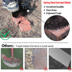 CKLT One-Piece 40in Manual Edger Lawn Tool with Spring Steel Blade