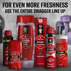 Old Spice Moisturizing Body Wash for Men, Hydro Wash, 2-in-1 Long Lasting Scent & Deep Hydration, 24/7 Shower Fresh, Smoother Swagger Scent, 16 oz (Pack of 4)