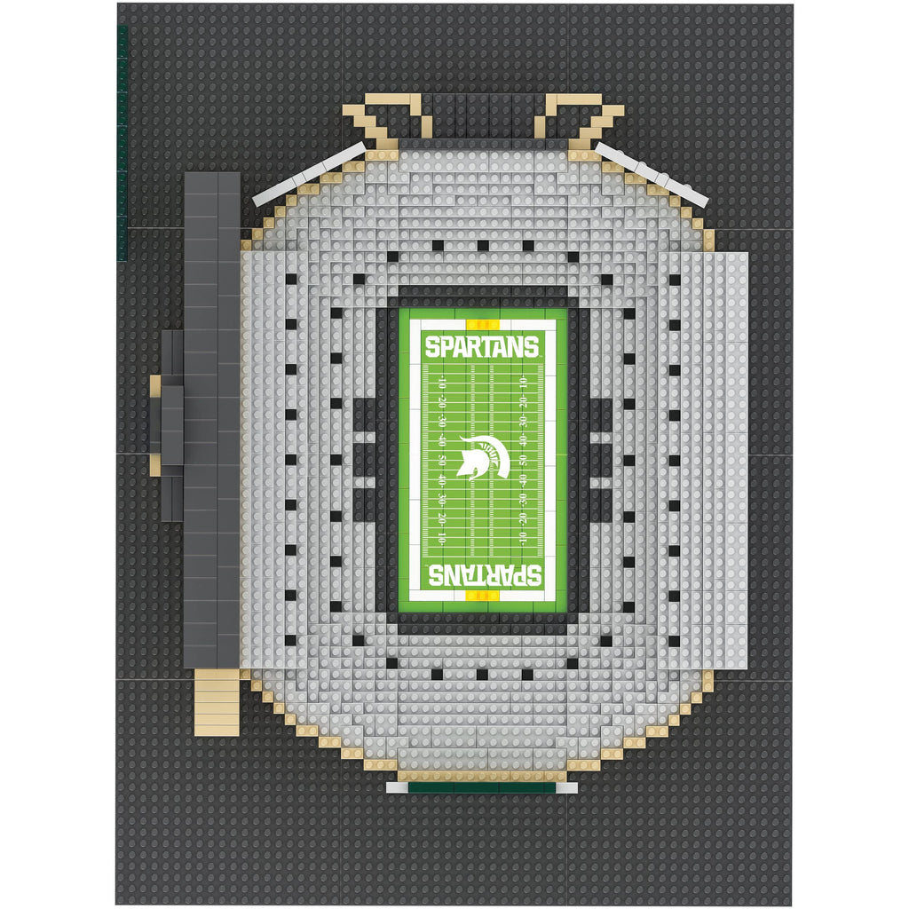 FOCO Michigan State Spartans NCAA BRXLZ Stadium - Spartan Stadium 1Z