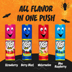 Push Pop Halloween Candy Lollipops, 24 Count, Assorted Party Favors