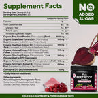 VitaUp Beet Root Powder 8 in 1 – USA Made Beets Powder Supplements with Grape Seed, Hawthorn, Coq10 – with Organic Beetroot for Energy & Circulation Support – Non-GMO, Mixed Berry Flavor, 30 Serving