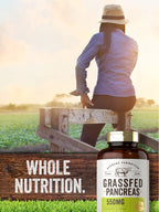 Carlyle Grass Fed Beef Pancreas | 550mg | 200 Capsules