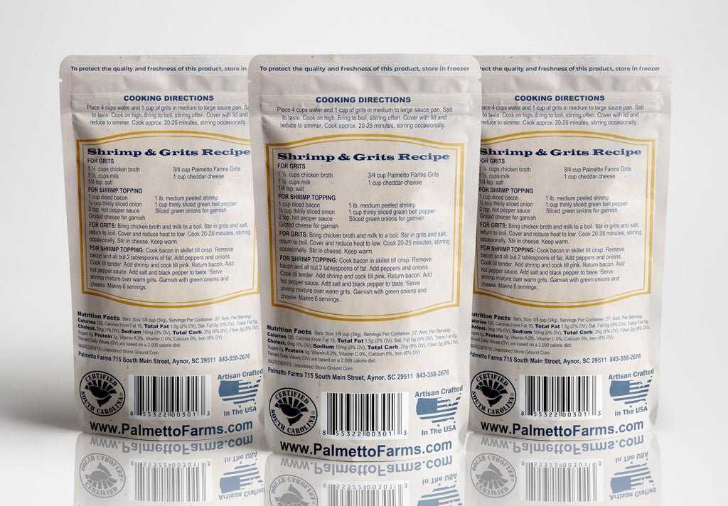 Palmetto Farms White Grits 3 Pack