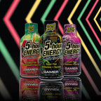 5-Hour Energy Gamer Shots Variety Pack, 30 Count (1.93 fl oz) - Extra Strength Apple Bash, Rocket Raspberry, Pineapple Charge Flavors