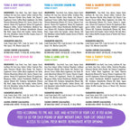 Weruva B.F.F. OMG - Best Feline Friend Oh My Gravy!, Rainbow A Gogo Variety Pack! Cat Food, 3oz Pouch (Pack of 12)