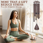 Sister Gifts, 32" Bronze Wind Chimes, Sister's Birthday Gifts from Sisters
