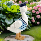 Duck Garden Decor Outdoor Porch Duck Statues Lawn Ornaments for Outside