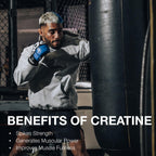 RAW Nutrition Creatine Monohydrate Powder, Fruit Punch (30 Servings) - Micronized Creatine Monohydrate Supplement for Workout Performance, Build Muscle & Strength - Creatine Powder for Men & Women
