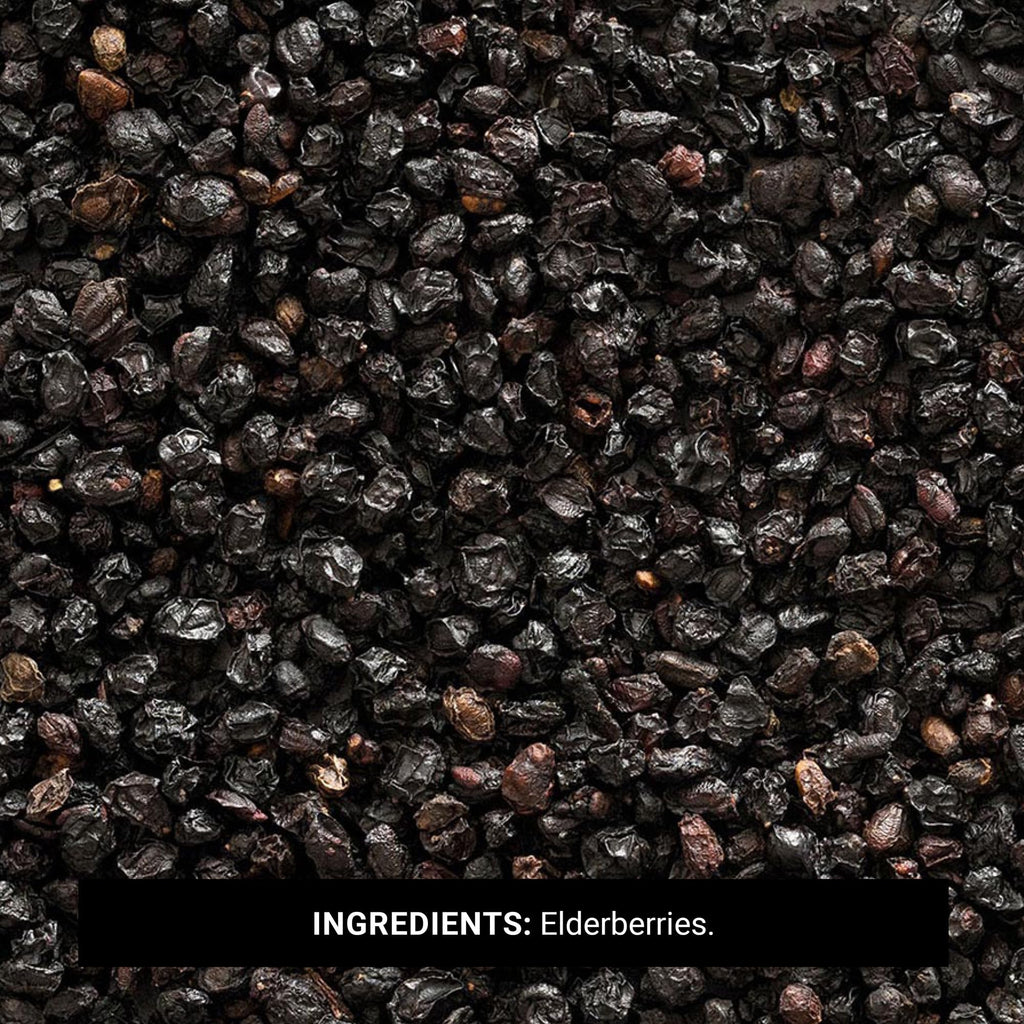 Frontier Co-op Dried Elderberries, European Whole - Non-GMO Elderberry Dried Fruit for Powder, Tea, Immune Support - Kosher | 16 Ounce (Pack of 2)