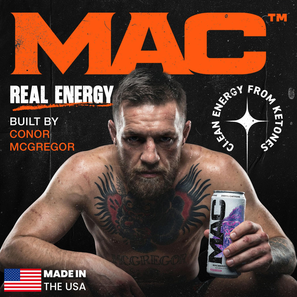 MAC Energy by Conor McGregor 4-in-1 Variety Pack Sugar Free Energy Drink