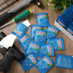 Heigble 200 Pack Lead Remover Wipes for Shooting Hand&Surface Cleaning Wipes Effectively Removes Lead, Dust, Oil&Grime Individually Wrapped Wipe for Shooting Ranges, Hunting, Industrial Use (Blue)
