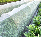 2PCS Insect Netting -10x43FT Fine Mesh Garden Protection Netting for Vegetables Plants Flowers Crops,Row Covers for Raised Bed from Birds Deer Squirrels Barrier Pest