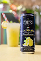 Fonti Di Crodo Limonata, Italian Sparkling Lemonade, 11.2 Oz. Cans (Pack of 24)