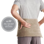 Sunbeam Premium Sunbeam Heating Pad with Compact Storage King Size Beige