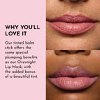 Lawless Forget the Filler Lip Plumping Line Smoothing Tinted Balm - Sweetie - Premium Tinted Lip Balm with Natural Ingredients to Plump and Smooth Lips for a Firmer, Fuller Look - 0.09 oz