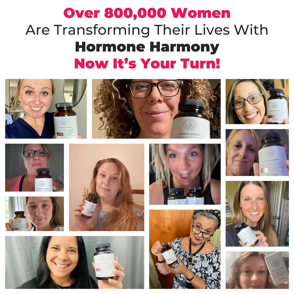 Happy Mammoth **Not Available Hormone Harmony Natural Hormonal Support for Women, Relief for Menopause, Perimenopause, Healthy Hormonal Balance, Hot Flashes. 72 Capsules.