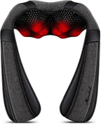 Shiatsu Neck and Back Massager with Heat for Pain Relief Deep Tissue Gifts