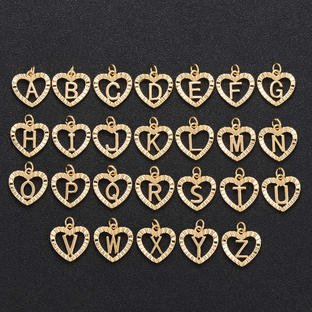 YANODA Gold Initial Pendant Necklace Anklet Bracelet for Women 14K Gold Plated Figaro Chain Letter Initial Heart Necklace Anklets Alphabet Foot Jewelry Personalized Jewelry for Women S