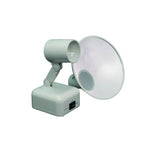 Floxite Travel Lighted Floxite 15X Supervision Magnifying Mirror Light, Dove White
