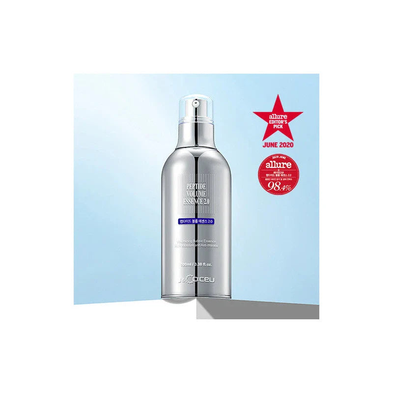 J&amp;KOSH Dr. Pepti Volume Essence 2.0 100ml 2 units + 20 1.5ml sachets / 제이앤코슈  닥터펩티 볼륨에센스 2.0 100ml 2개 +1.5ml 샤셰 20매