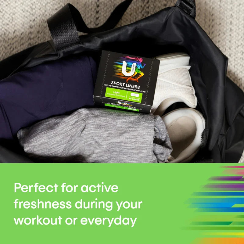 U by Kotex Sport Liners 240 Count (8 x 30 Pack) - Packaging May Vary