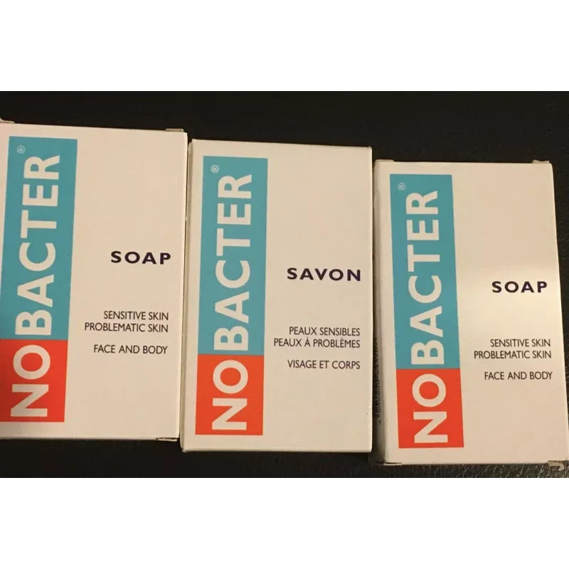 3X Nobacter Soap 100g for Sensitive Face and Body Exp.05/2027 NIB