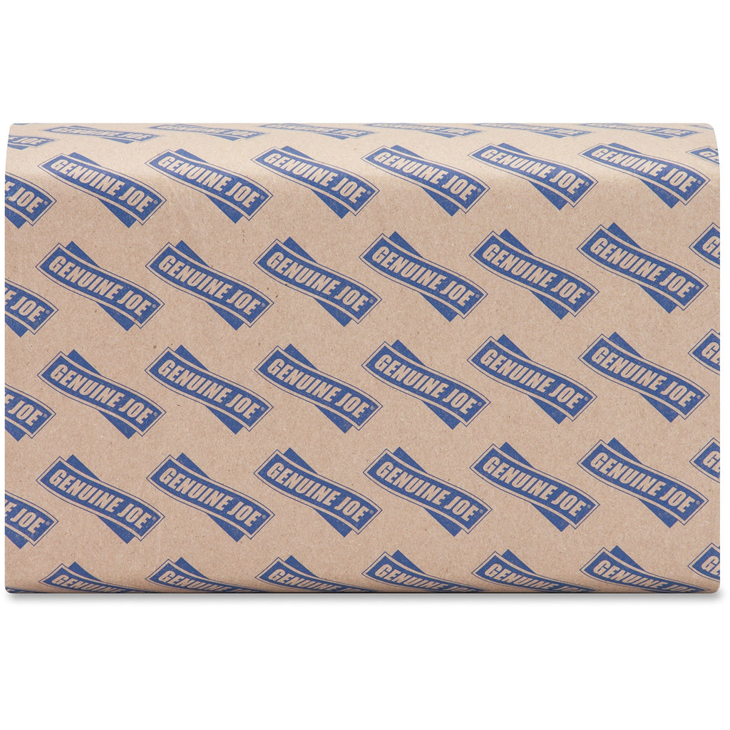 Genuine Joe GJO21040 Multifold Natural Towels (16 Packs, 250 per pack)