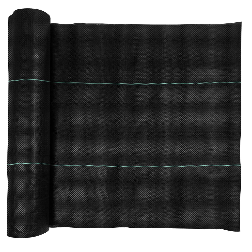 Super Geotextile Woven Geotextile Fabric for Driveway and Road Stabilization, Construction Underlayment, Erosion Control, Commercial Grade 50 Year for Gravel Roads and Pavers (20x60) Ships Folded