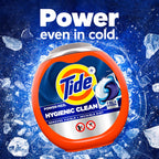 Tide Hygienic Clean Power PODS Laundry Detergent Pacs, Original Scent, 63 Count, Removes Visible and Invisible Dirt