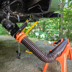 Camco RhinoFLEX 15 Ft Complete RV Sewer Hose Kit, Swivel Bayonet Fittings