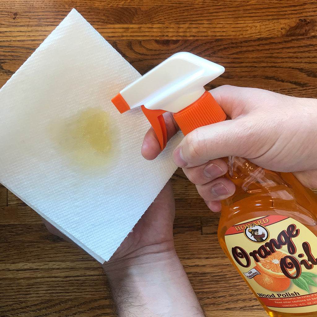 Howard Orange Oil 16 Ounce Two Bottles, Orange Wood Cleaner, Antique Wood Conditioner
