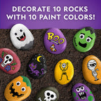 National Geographic Creepy Creatures Rock Painting Halloween Craft Kit