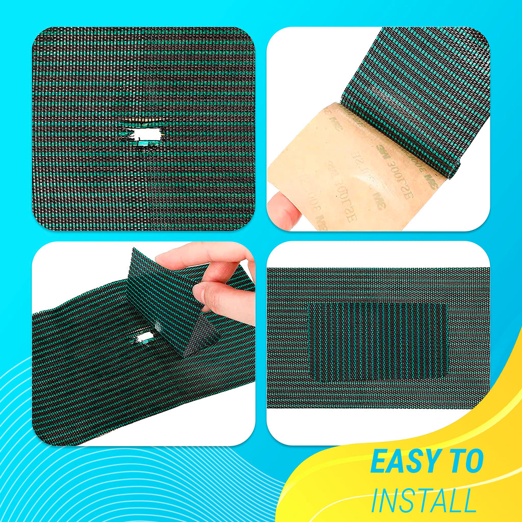 Pool Patch Repair Kit, Pool Cover Patch, 4x8 inch Self Adhesive Vinyl (PVH), Swimming Pool Patch Repair Kit, 6 Pack