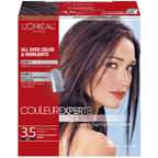 L'Oreal Paris Couleur Experte Color + Highlights in a Flash, Darkest Mahogany Brown - Chocolate Mousse, 1 kit