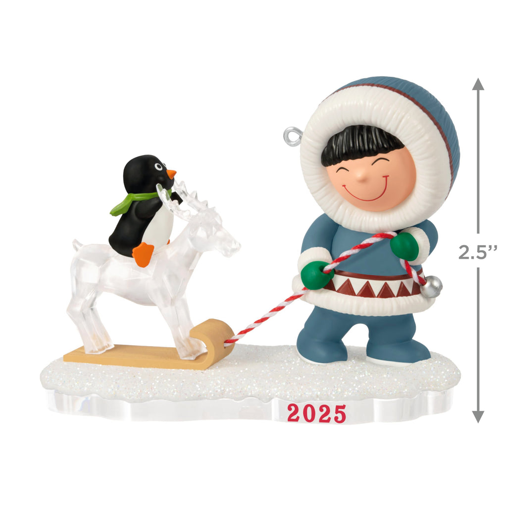 Hallmark Keepsake Christmas Ornament, Frosty Friends, Snowman Collectors Gifts