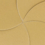 Dura-Gold Premium 240 Grit 6" Gold Sandpaper Discs, No Hole Pattern Dustless, Box of 50, Hook & Loop Backing for DA Sander, Finishing Coarse Sanding Abrasive Automotive Paint, Woodworking Wood, Metal