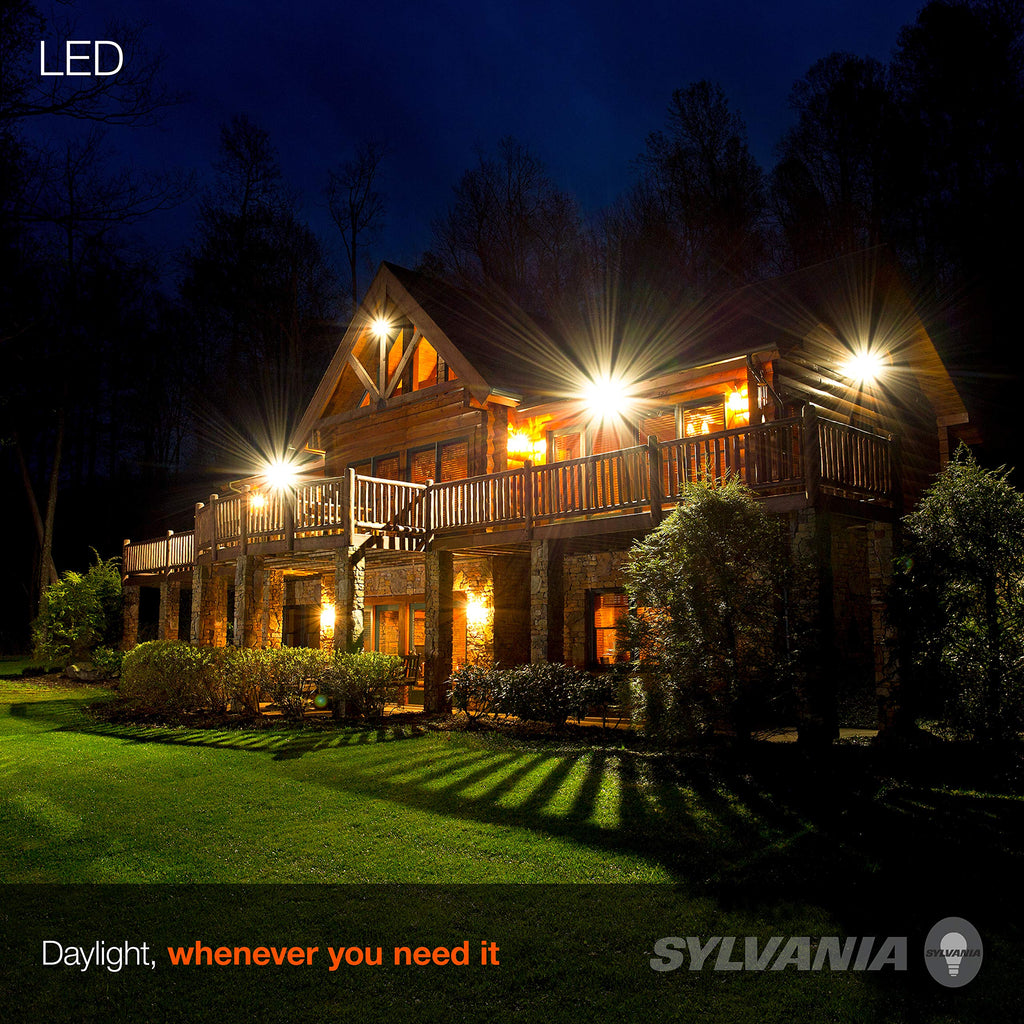 Sylvania Flood BR30 LED Light Bulb, 100W = 15.5W, Dimmable, 10 Year, 1450 Lumens, 2700K, Soft White - 6 Pack (41255)