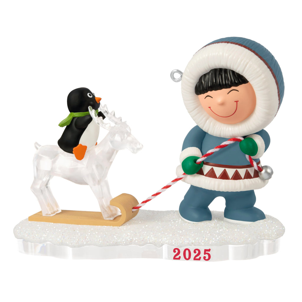 Hallmark Keepsake Christmas Ornament, Frosty Friends, Snowman Collectors Gifts