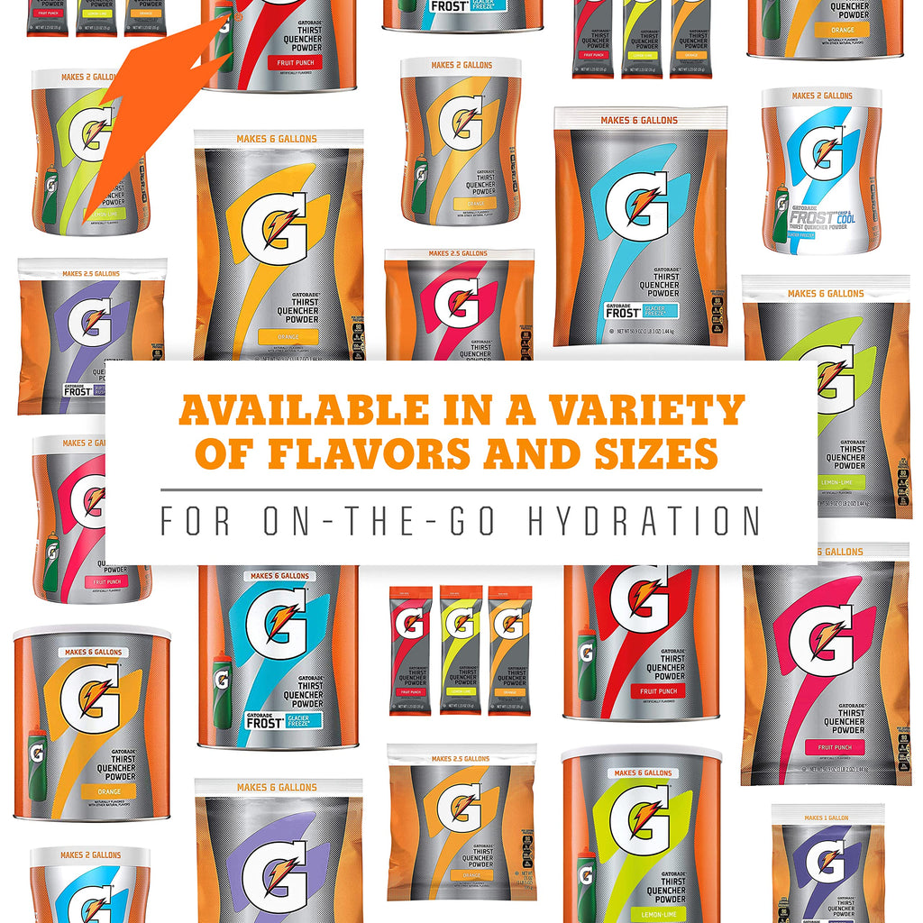 Gatorade Thirst Quencher Powder Sticks, 3 Flavor Variety Pack, (30 Pack)